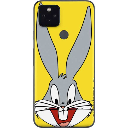 Looney Tunes Bugs Bunny Zoomed In Google Pixel 4a 5G Skin
